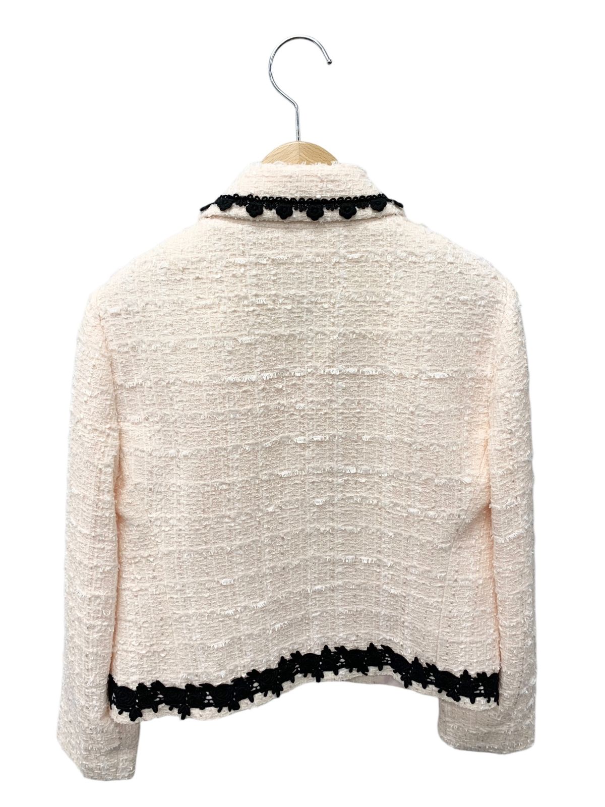 美品Kate spade ピンクツイードジャケット120cm Floral Embellished Tweed Jacket | Kate Spade New York