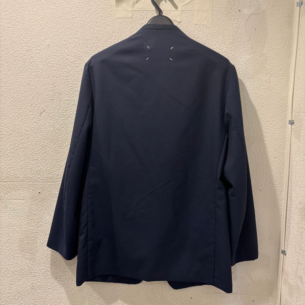 Maison Margiela メゾンマルジェラ 22SS Wool No-collar Jacket