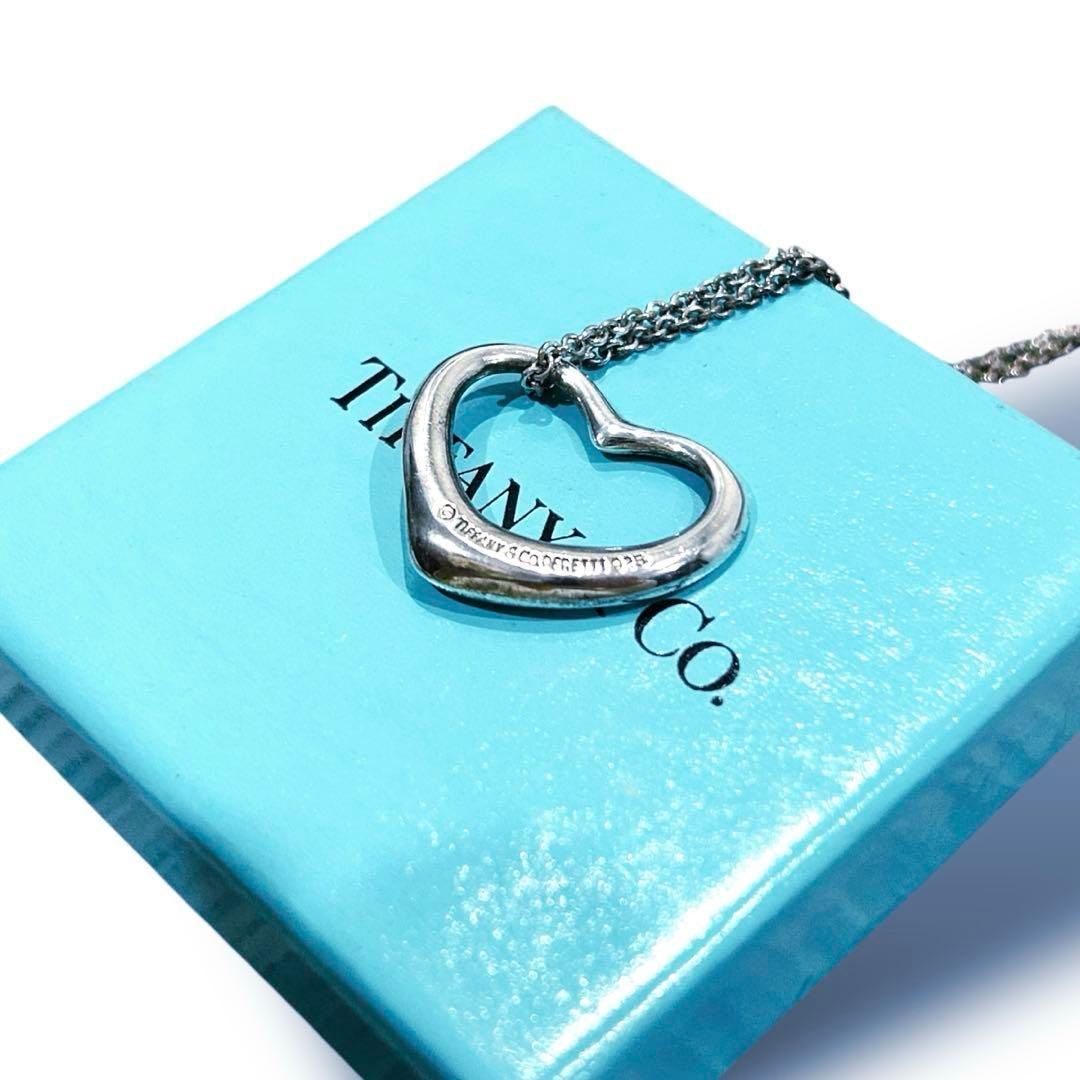 ②美品 正規品 本物保証 TIFFANY&Co ティファニー オープンハート