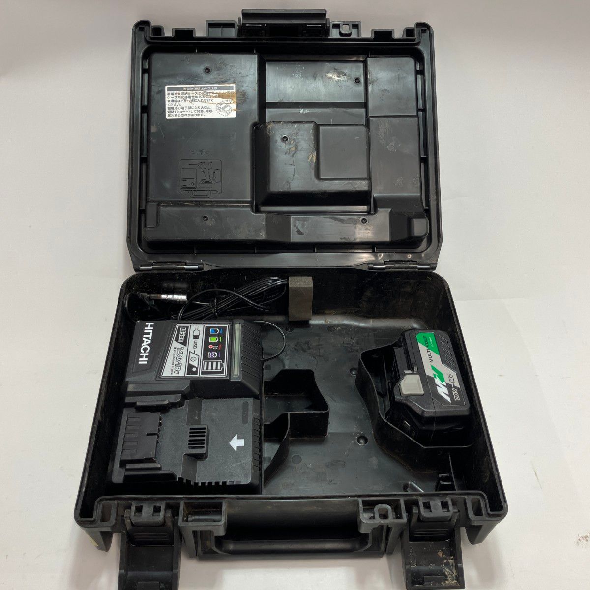 HiKOKI ハイコーキ インパクトドライバ WH18DDL2 充電器 充電池2個 ケース付 HRDEVELOPMENT_JP