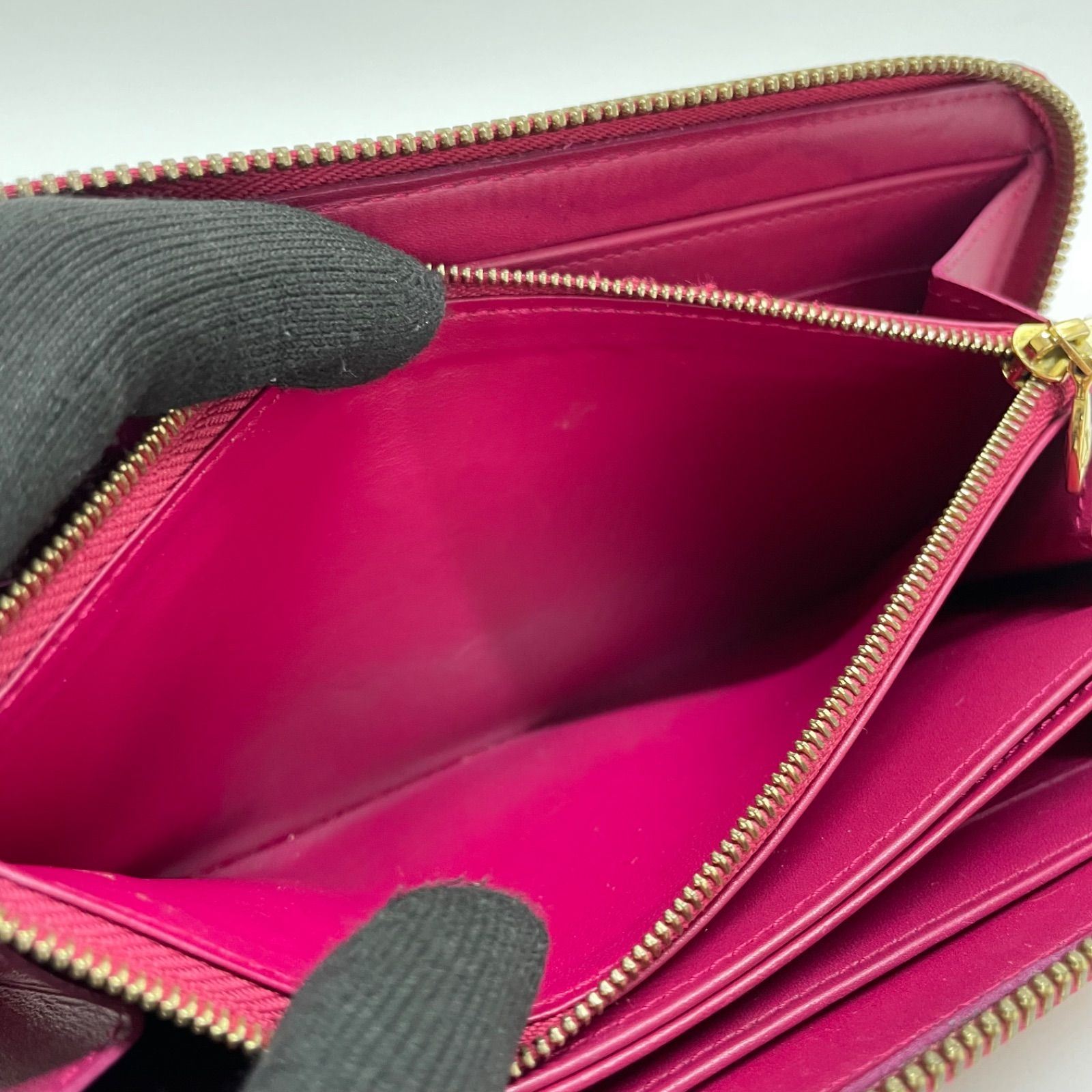 長財布 ルイヴィトン 2283 LOUIS VUITTON ルイヴィトン ヴェルニ 長財布 ラウンド