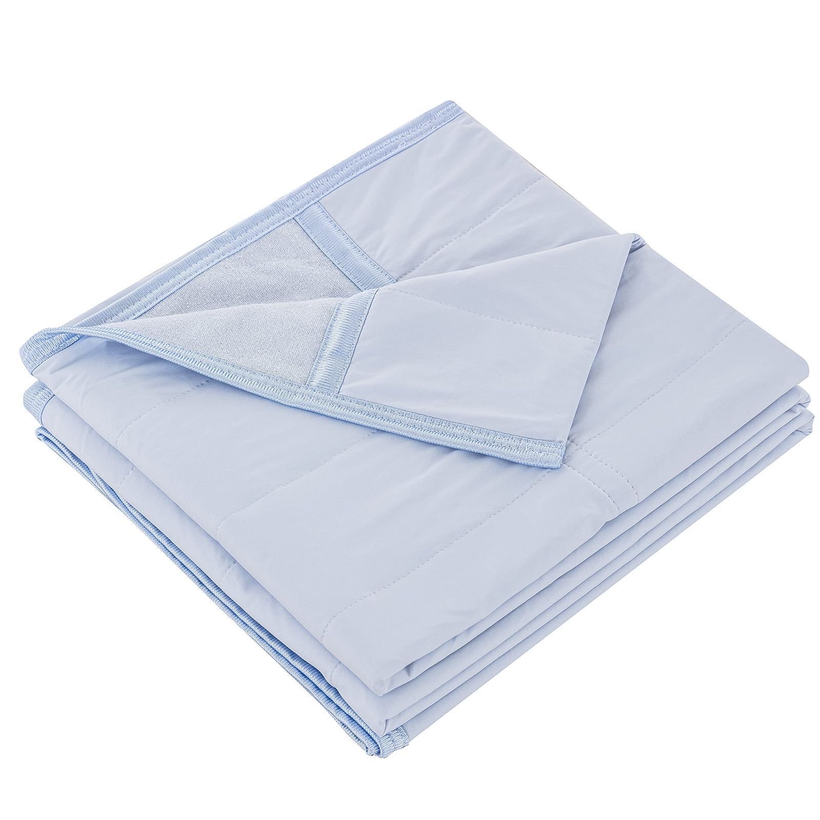 ニット冷感 クールケット 接触冷感 リバーシブル Q MAX 0 45 エアーケット シングルサイズ 140 x 190 cm 冷感ケット ひんやり タオルケット クールパス 冷感 夏用 洗える 吸水速乾 ブルー