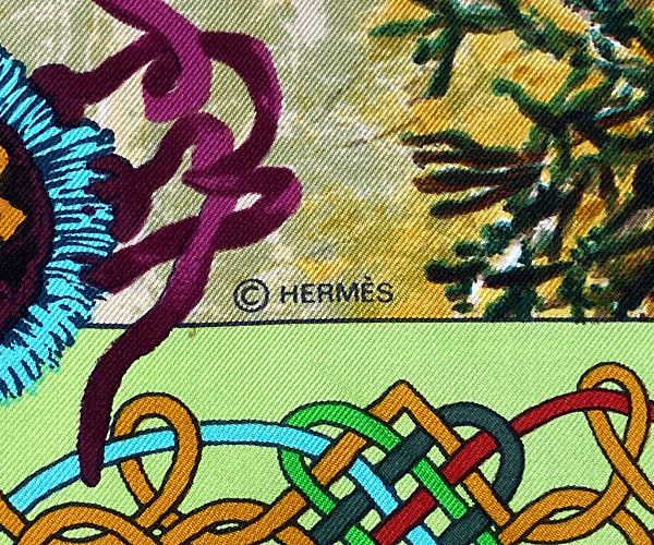 HERMES エルメス シルク スカーフ カレ90 LES CHEYENNES シャイアン族