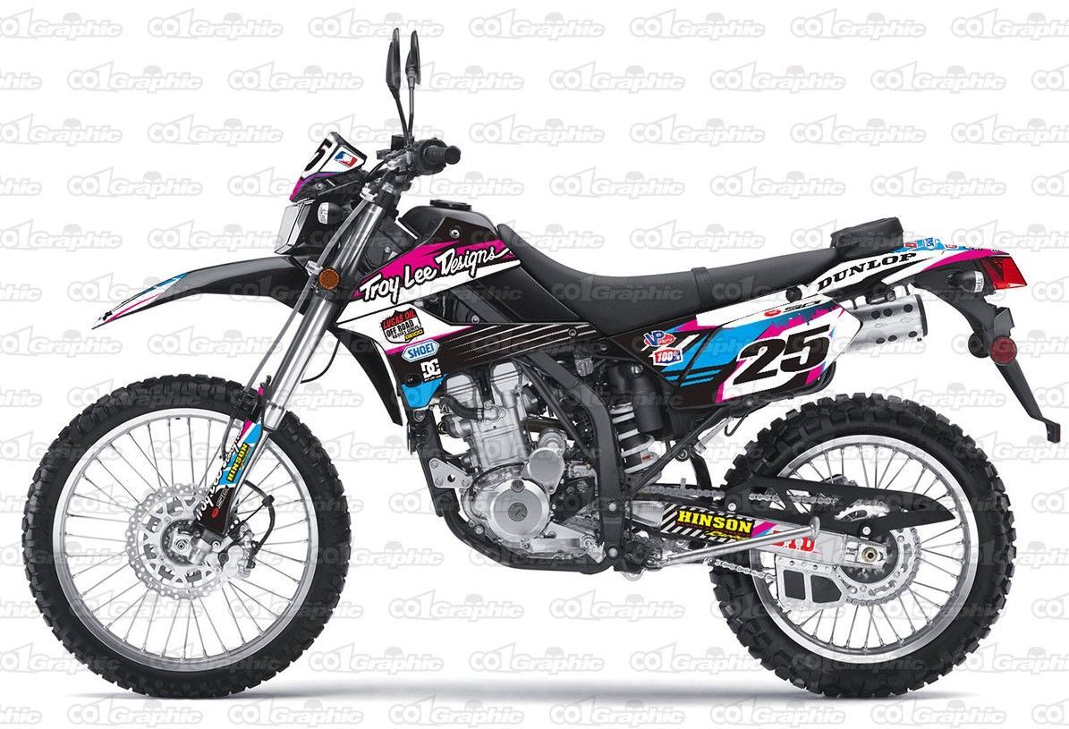 08-20 KLX250 DトラッカーX カワサキ デカール co2 - メルカリ