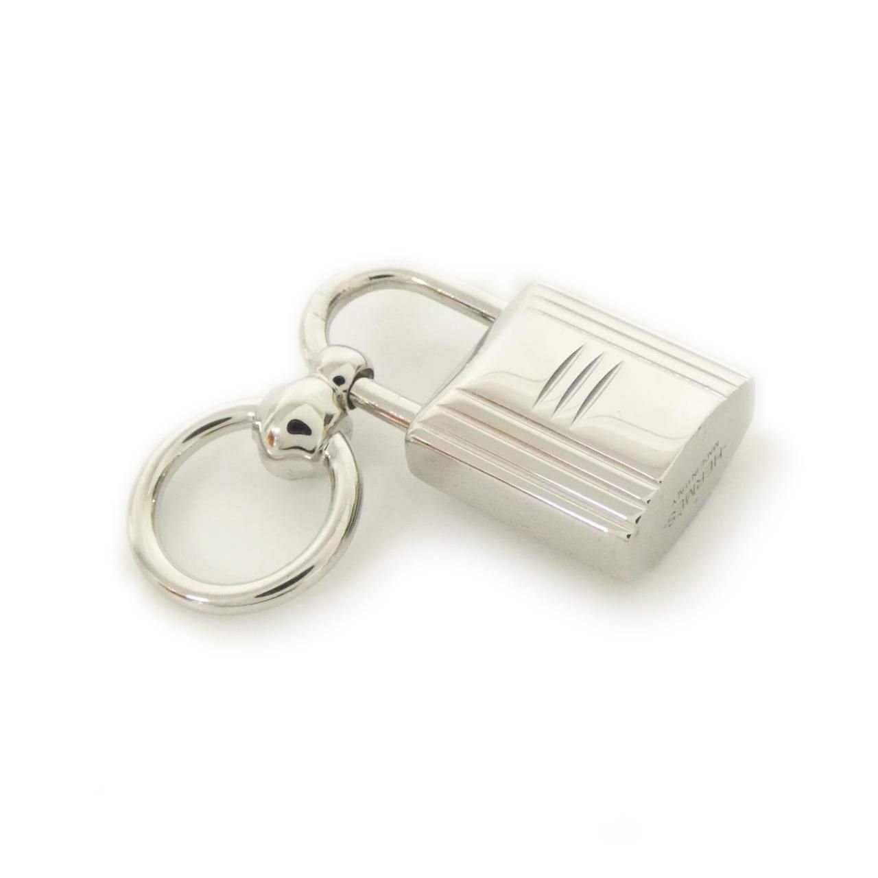 エルメス ミニ チャーム カデナ 602063S スカーフリング