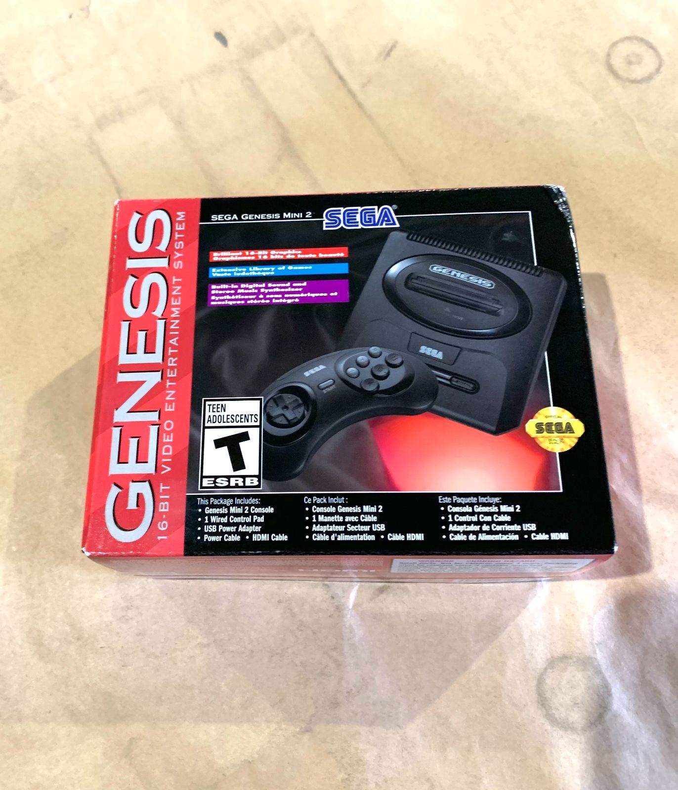 開封済・未使用品】SEGA Genesis Mini 2 北米バージョン(セガ ジェネシス ミニ ２) A0614 0725ML001  0120240724101185 - メルカリ