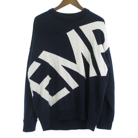 エンポリオアルマーニ EMPORIO ARMANI カシミヤ混 ニット セーター 