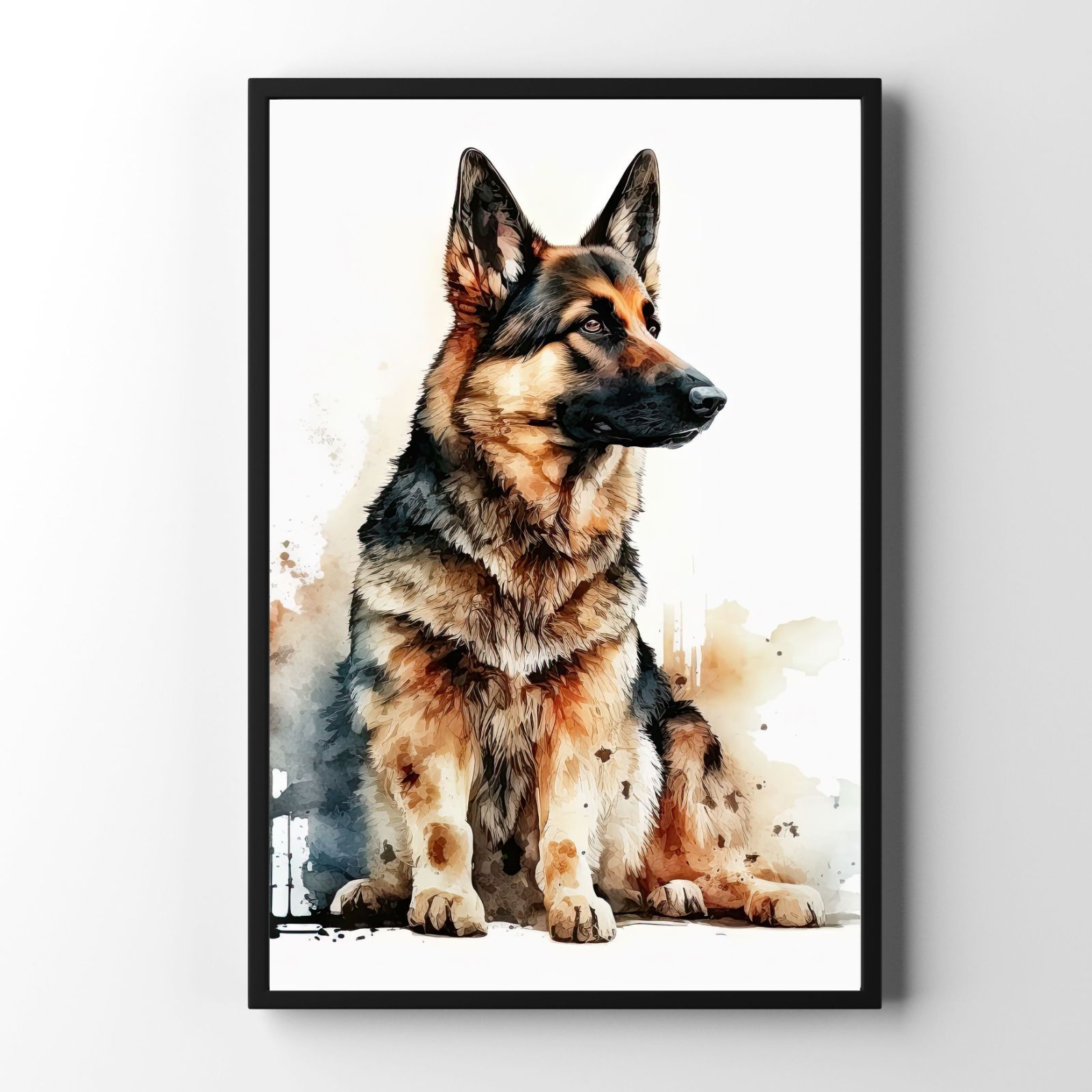 ジャーマン　シェパード　油絵　手描き　原画　油彩画 ジャーマン シェパード 油絵 手描き 原画 油彩画 楽天市場】ジャーマン