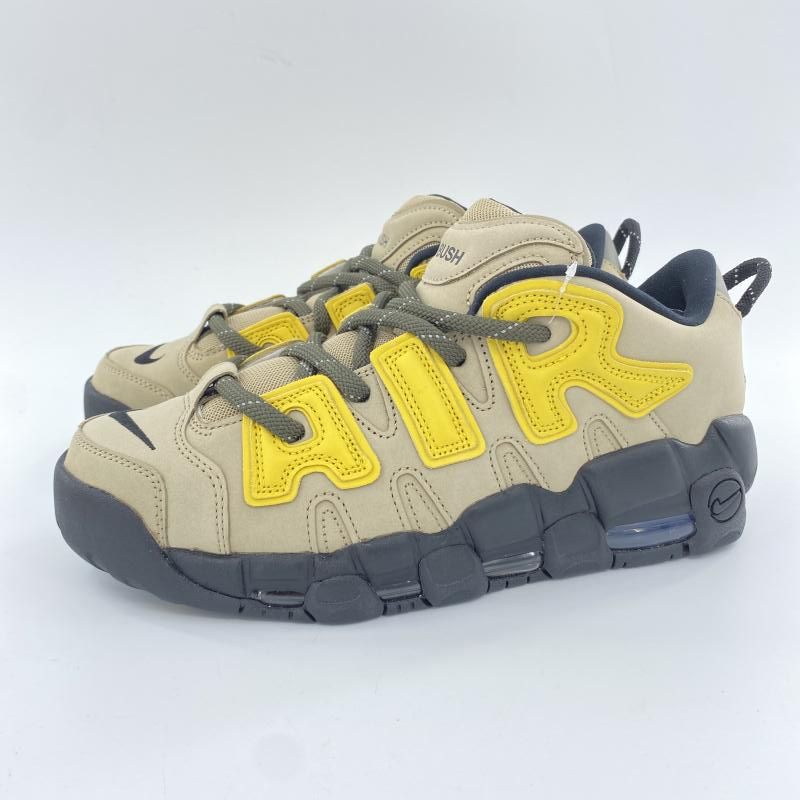 NIKE × AMBUSH Air More Uptempo Low Vivid Sulfur and Limestone スニーカー 28cm FB1299-200 ベージュ イエロー ナイキ アンブッシュ モアテン 10