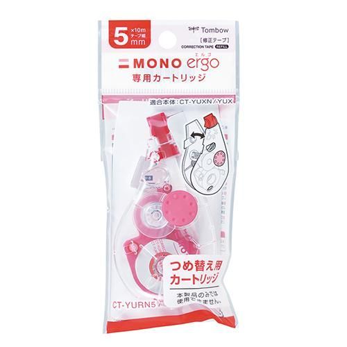 (まとめ）トンボ鉛筆 修正テープカートリッジモノエルゴN5 CT-YURN5 【×50セット】