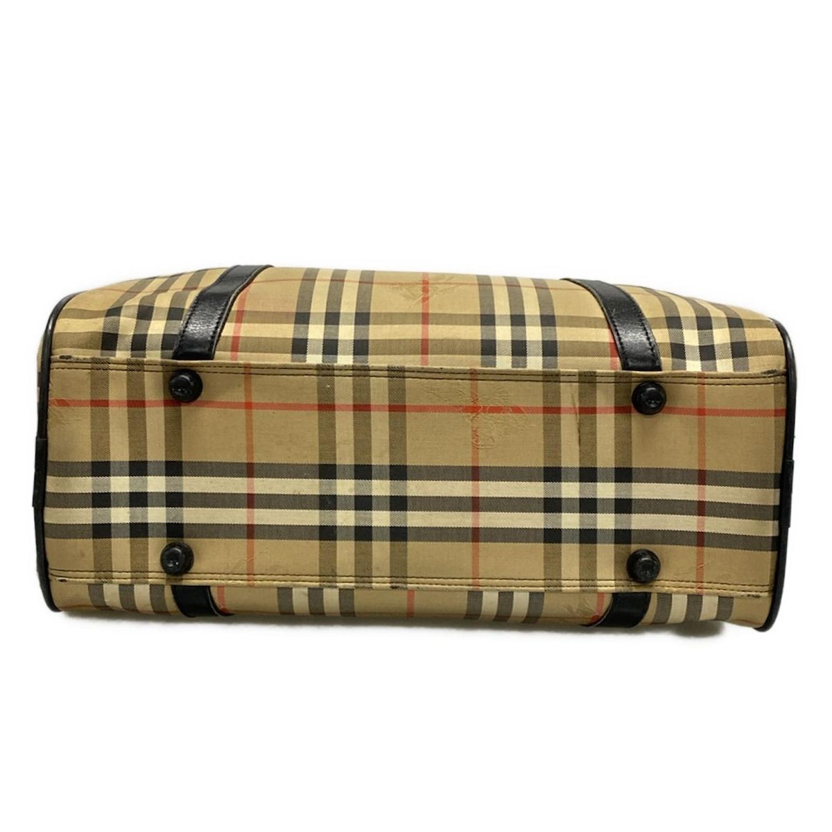 Burberry's(バーバリーズ) ボストンバッグ - ベージュ×黒×マルチ