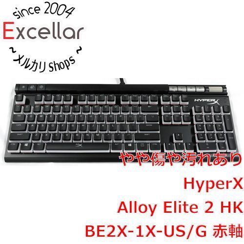 HyperX　ゲーミングキーボード Alloy Elite 2 HKBE2X-1X-US/G 赤軸新品未開封です