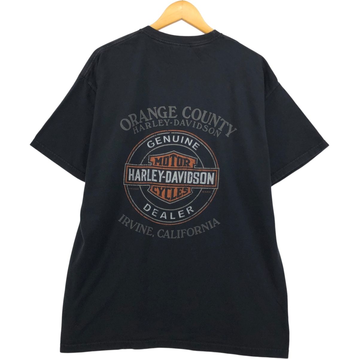 古着 00年代 Harley-Davidson ハーレーダビッドソン ドクロ柄