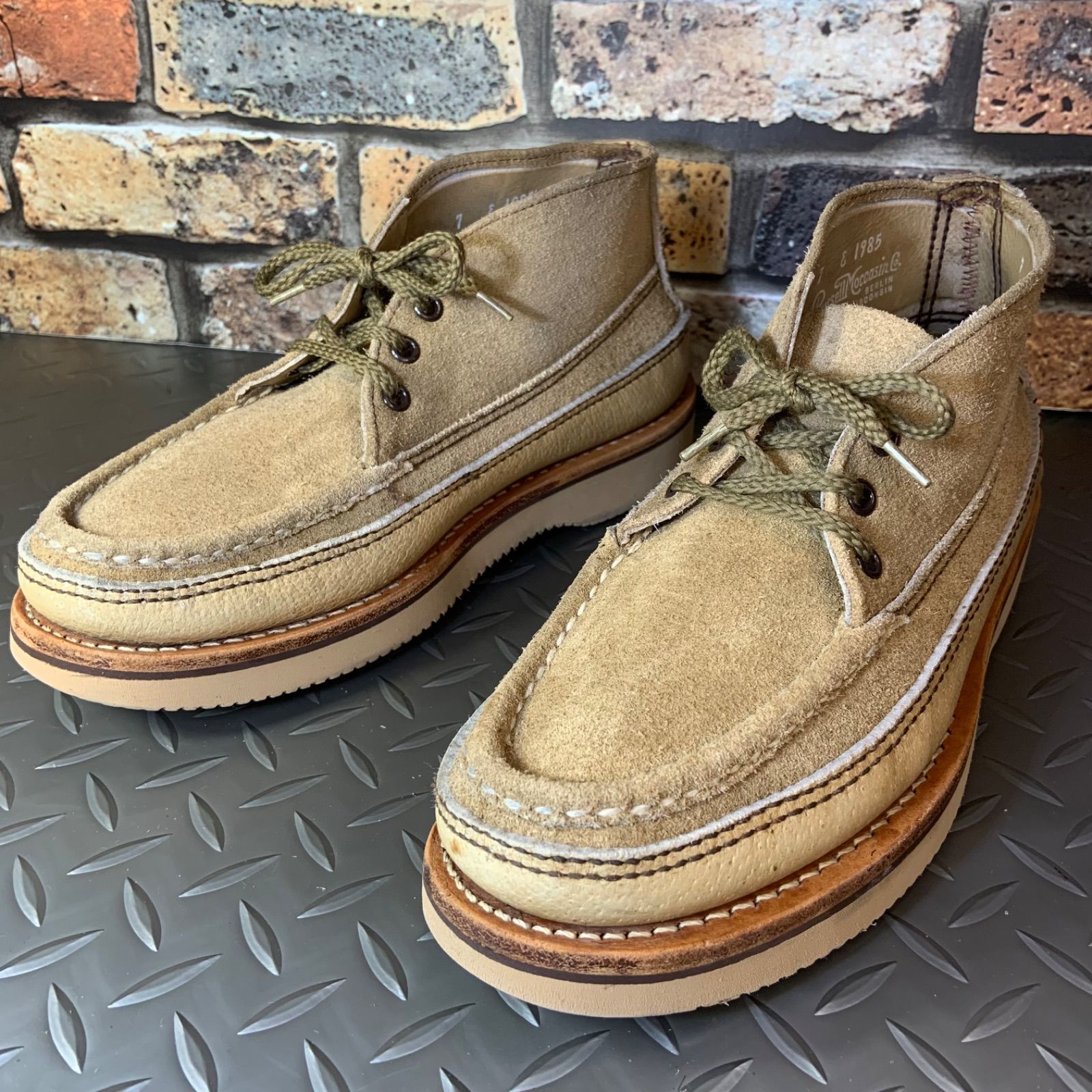 ラッセルモカシン　SPORTING CRAYS CHUKKA  　US7E 　(24K10-RUSS)　RUSSELL MOCCASIN　アメリカ製