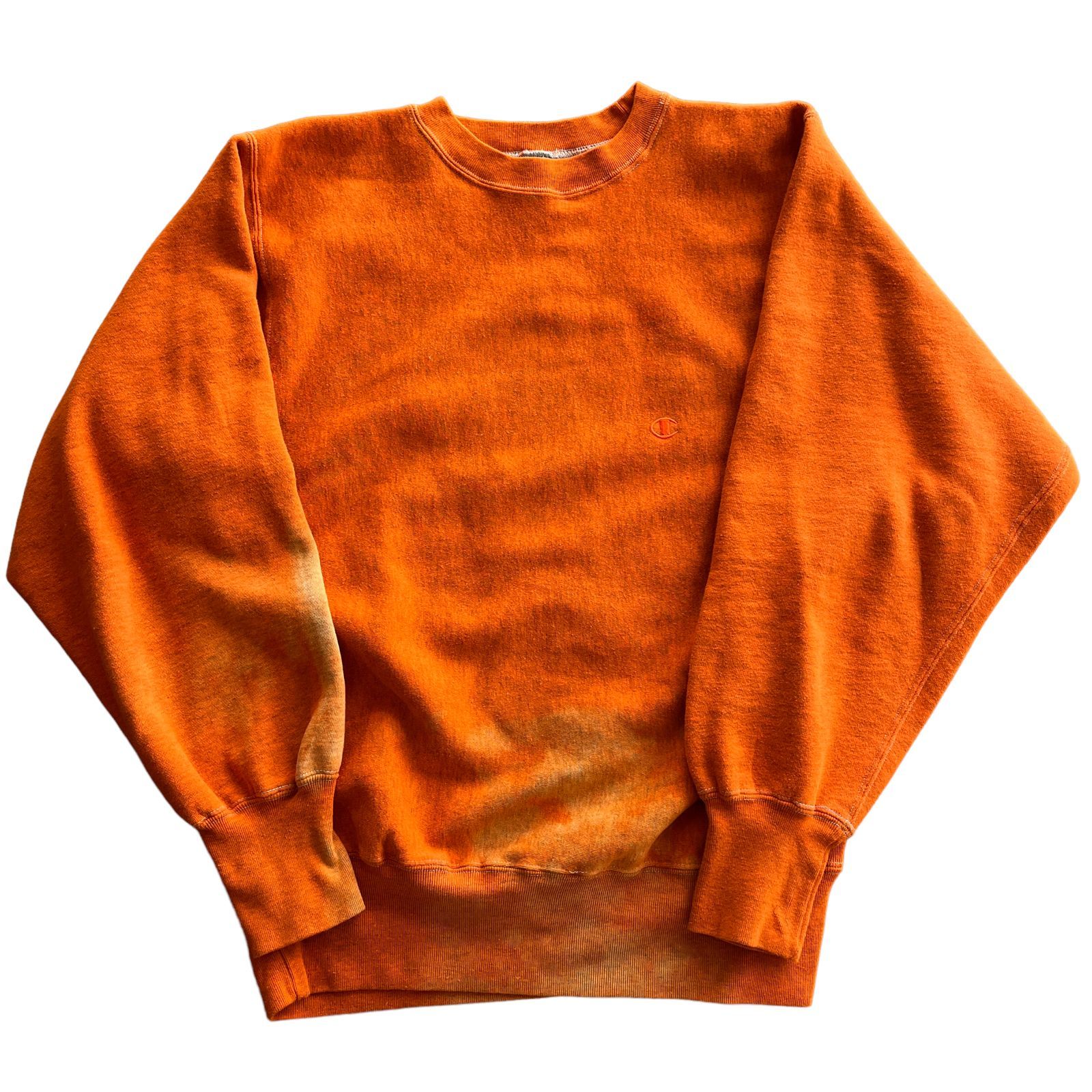 Champion】90s Reverse Weave USA Plain Body ”Orange Color” - メルカリ