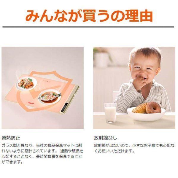 3段階の温度設定 60℃|80℃|100℃