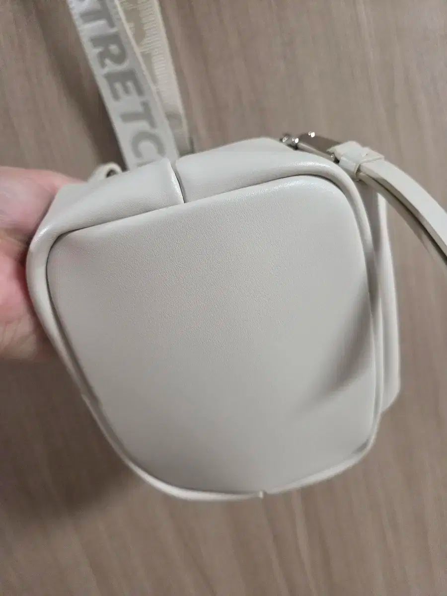 STRETCH ANGELS ストレッチエンジェルズ バケットバッグ アイボリー DECORATOM_COM_BR