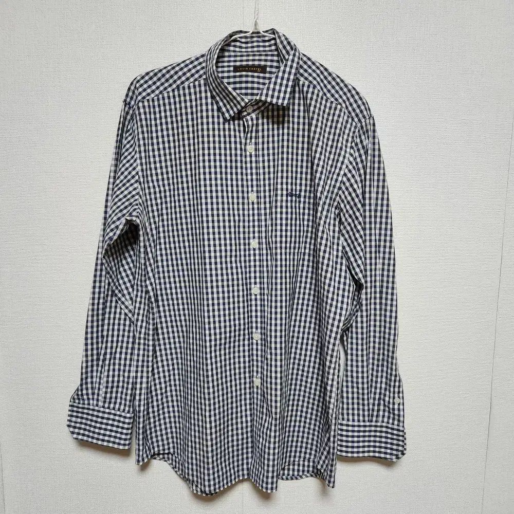 ルイス・ガットス メンズ チェック シャツ 105XL @ 9916