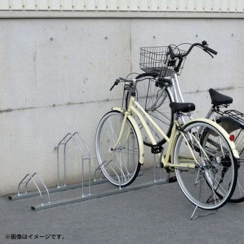 【新品・4営業日で発送】DAIKEN ダイケン ダイケン 自転車ラック サイクルスタンド CS-M4 4台用 (1073014)