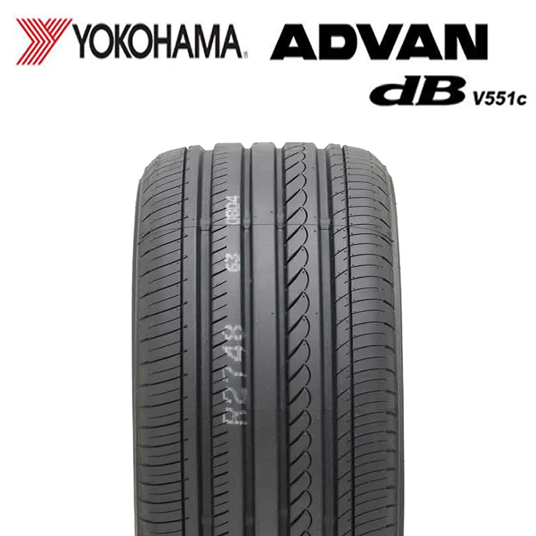 製 4本価格 会社宛 225 55R17 97W 夏 ヨコハマ ADVAN dB V551C アルファード スカイライン マツダ6 シーマ NO YN1713