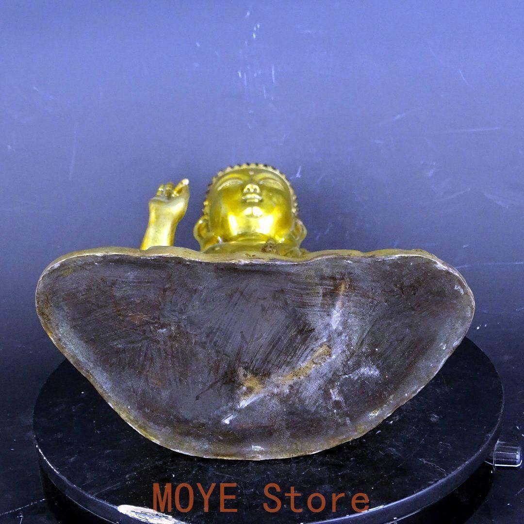 仏教美術 仏像 三宝仏 銅製 仏像 彫刻 置物 開運 風水 工芸品 銅器 仏教 法