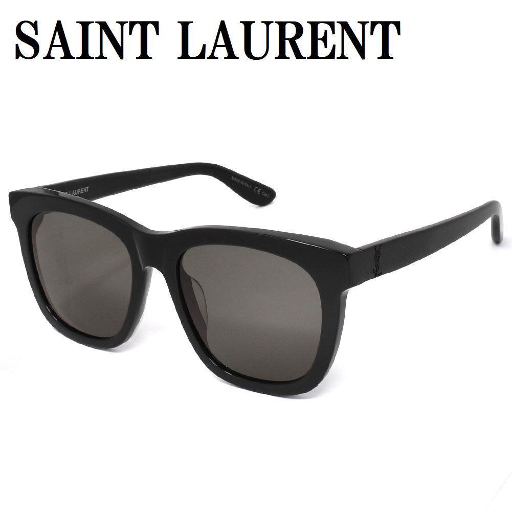 SAINT LAURENT 眼鏡 UVカット ブラック-