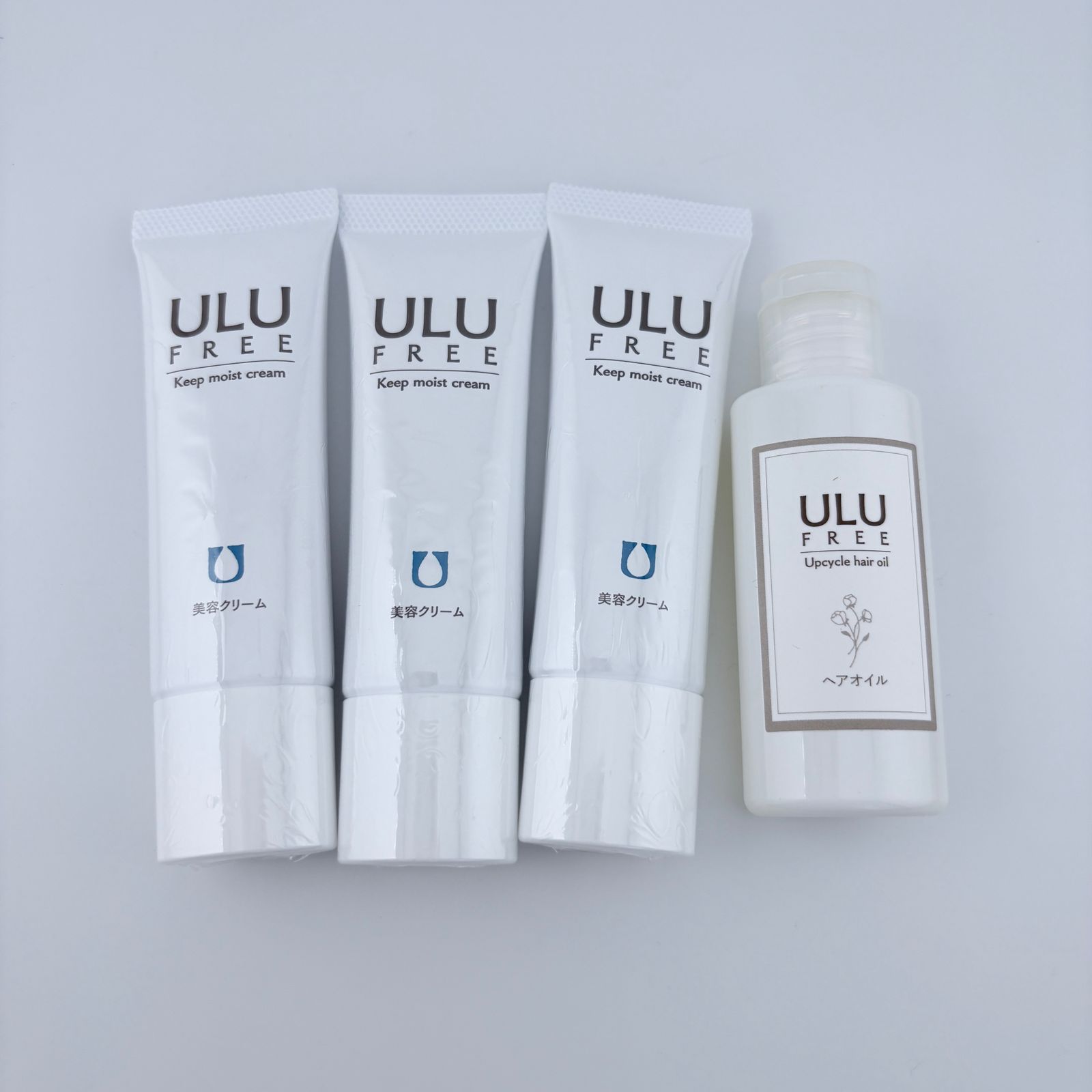 ULU FREE セット] フリー キープモイストクリーム 美容クリーム 3本