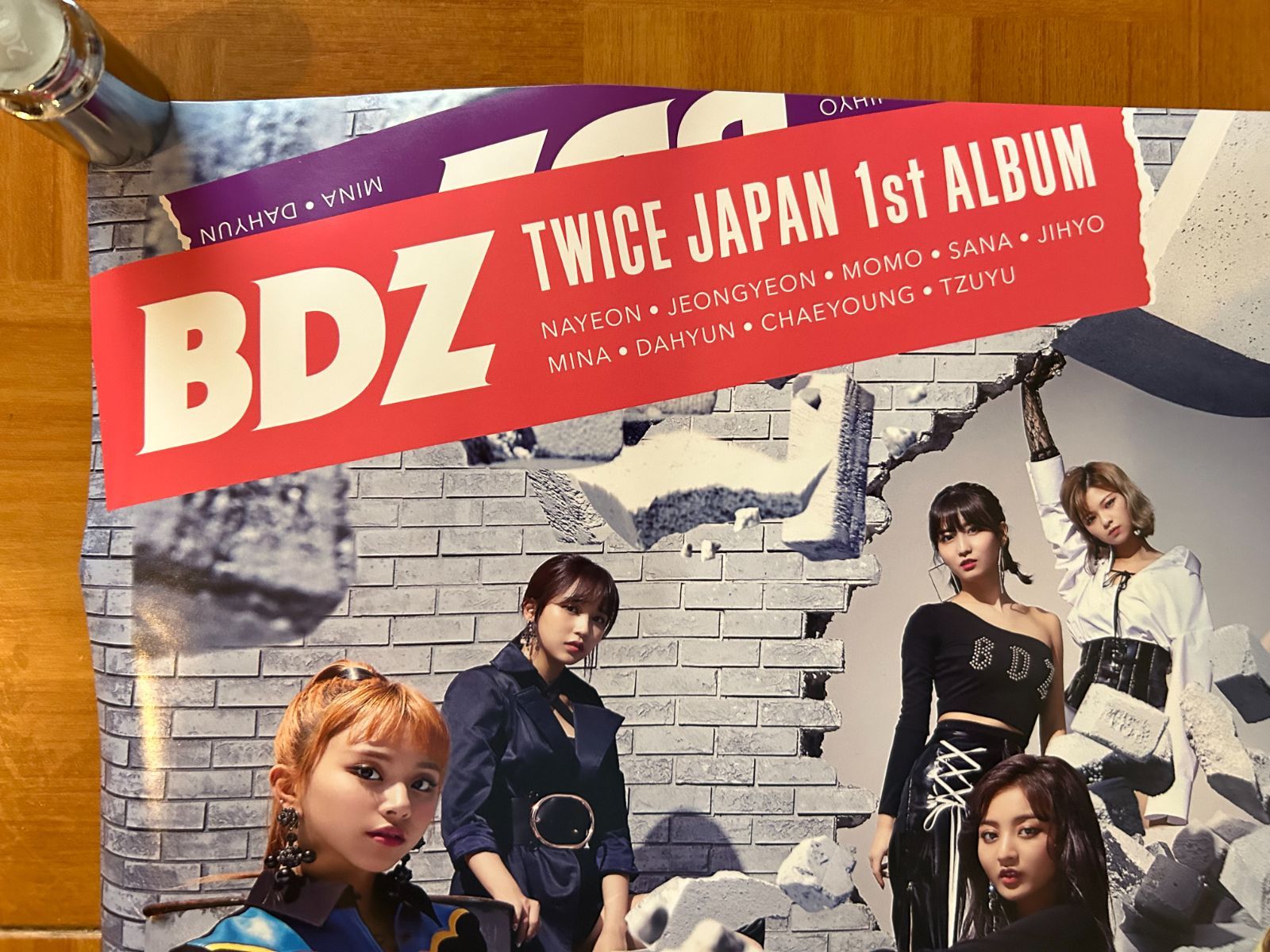 TWICE / BDZ (2018年) アルバム・プロモーション用ポスター B3