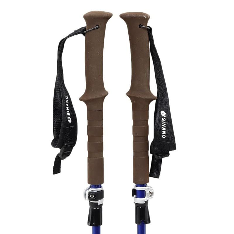 シナノ トレッキングポール フォルダーTWIST 使用サイズ 100-115cm 折りたたみ36cm ブルー 113474 FF 0