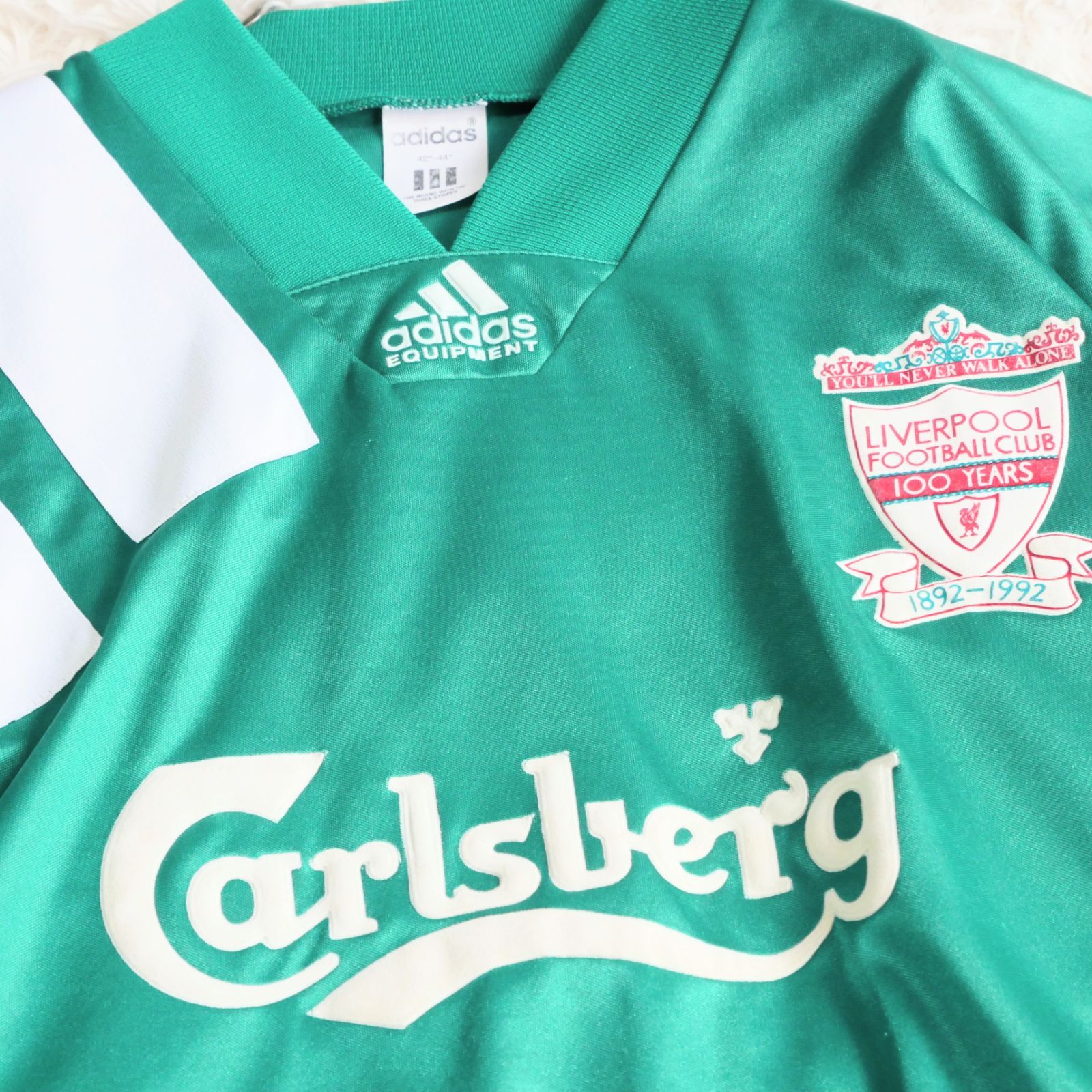 ADIDAS ×LiverpoolFC 92/93 創立100周年記念 away uniform GAME