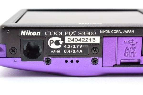 新品級｜Nikon COOLPIX S3300｜クールピクス デジタル｜K056 Amazon.com : Nikon COOLPIX S3300 16 MP Digital Camera with