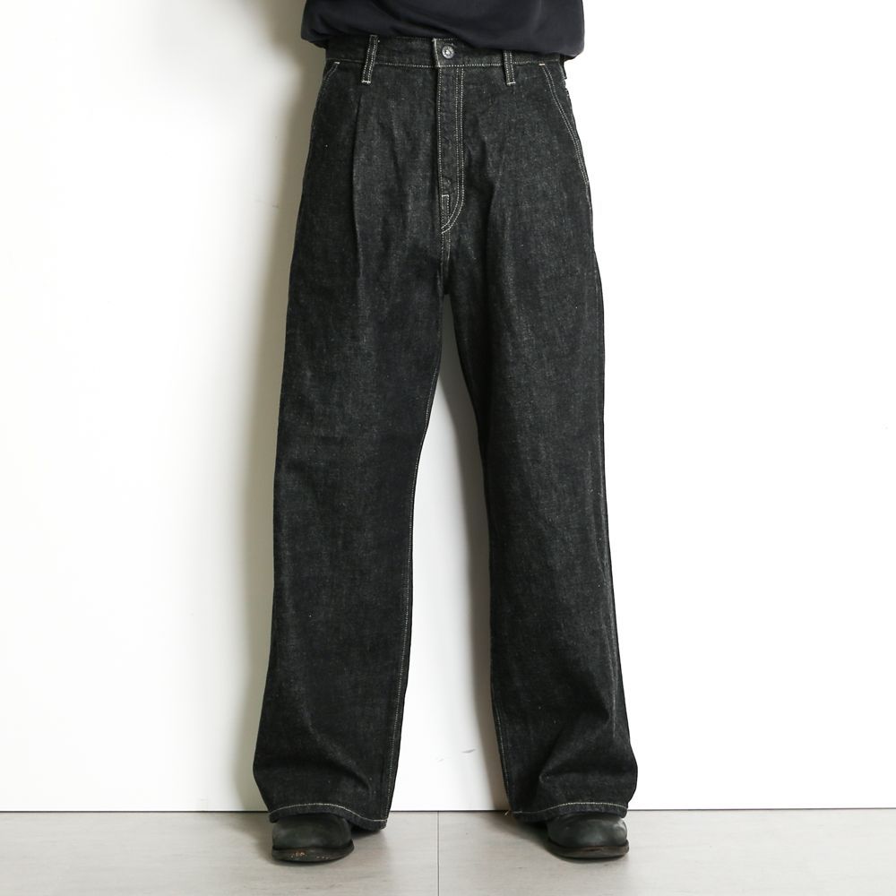 superNova./スーパーノヴァ】Selvedge wide jeans - One wash