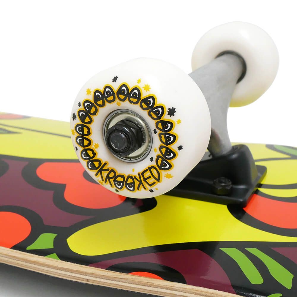 防水ケース付き KROOKED クルキッド コンプリートセット スケート