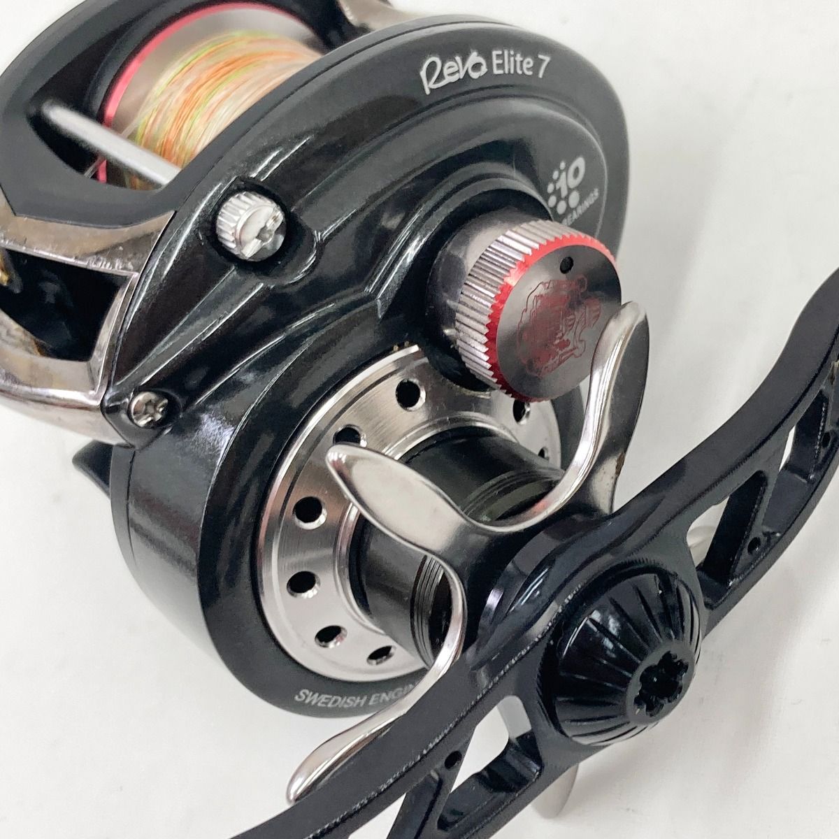 〇〇Abu Garcia アブガルシア revo elite レボ エリート7L REVO3 ELT-HS ベイトリール - メルカリ