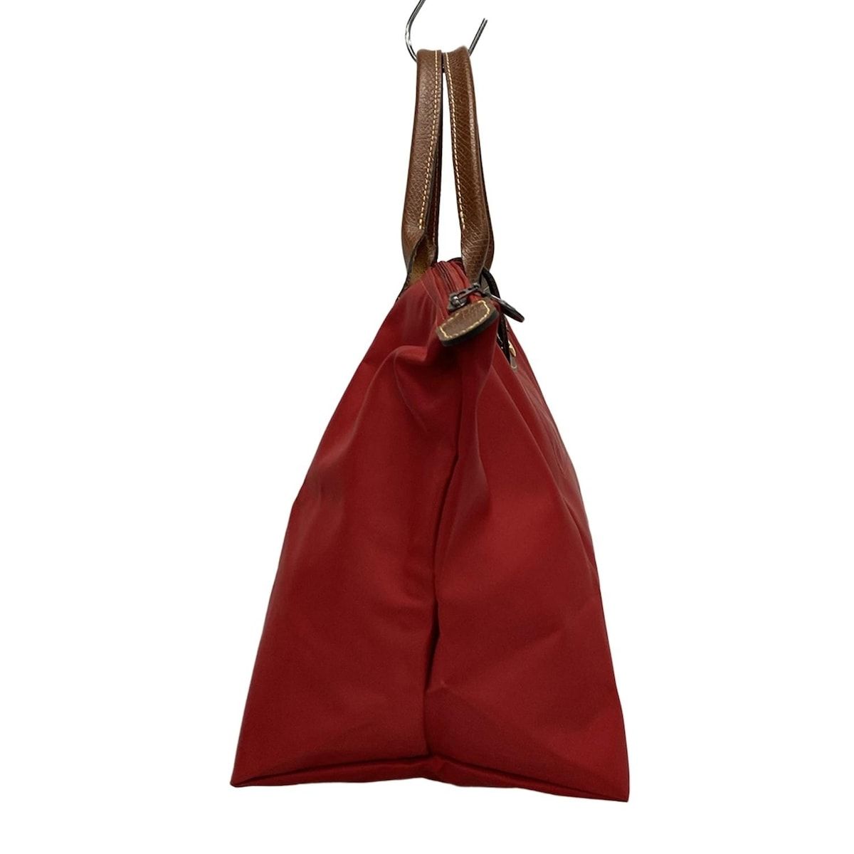 極美品✨LONGCHAMP ロンシャン　ハンドバッグ　レザー　レッド LONGCHAMP ロンシャン レザー ハンドバッグ 赤 肩掛けOK 超美品