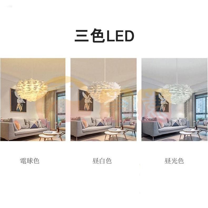 ペンダントライト 北欧 吊下げ 天井照明 LED 間接照明 羽 雲 かわいい おしゃれ 1灯 北欧 羽毛 LED電球 子供部屋 ダイニング リビング ベッ