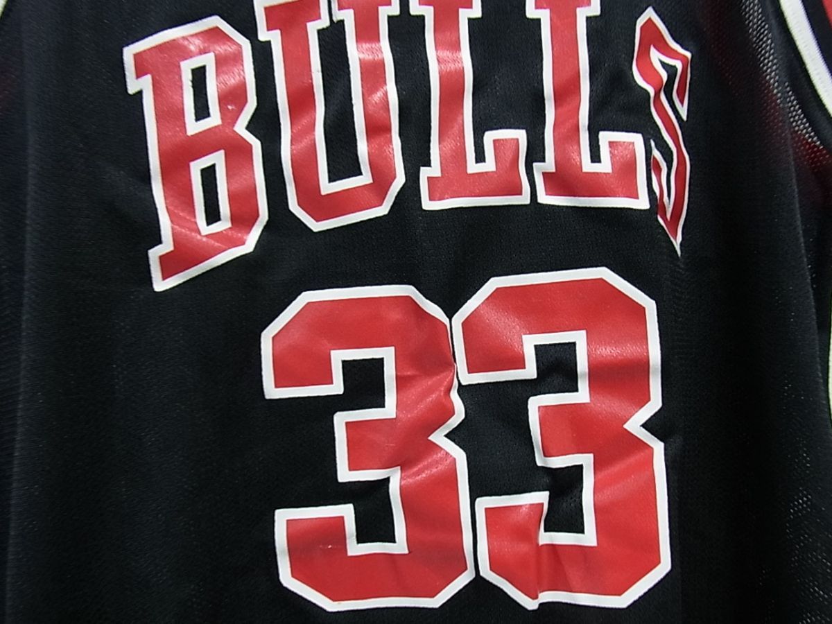 NIKE - 90s☆NIKE NBA PIPPEN シカゴブルズ スコッティピッペン 33 ユニフォーム タンクトップ バスケットボール BULLS ナイキ 90s☆NIKE NBA PIPPEN シカゴブルズ スコッティピッペン 33
