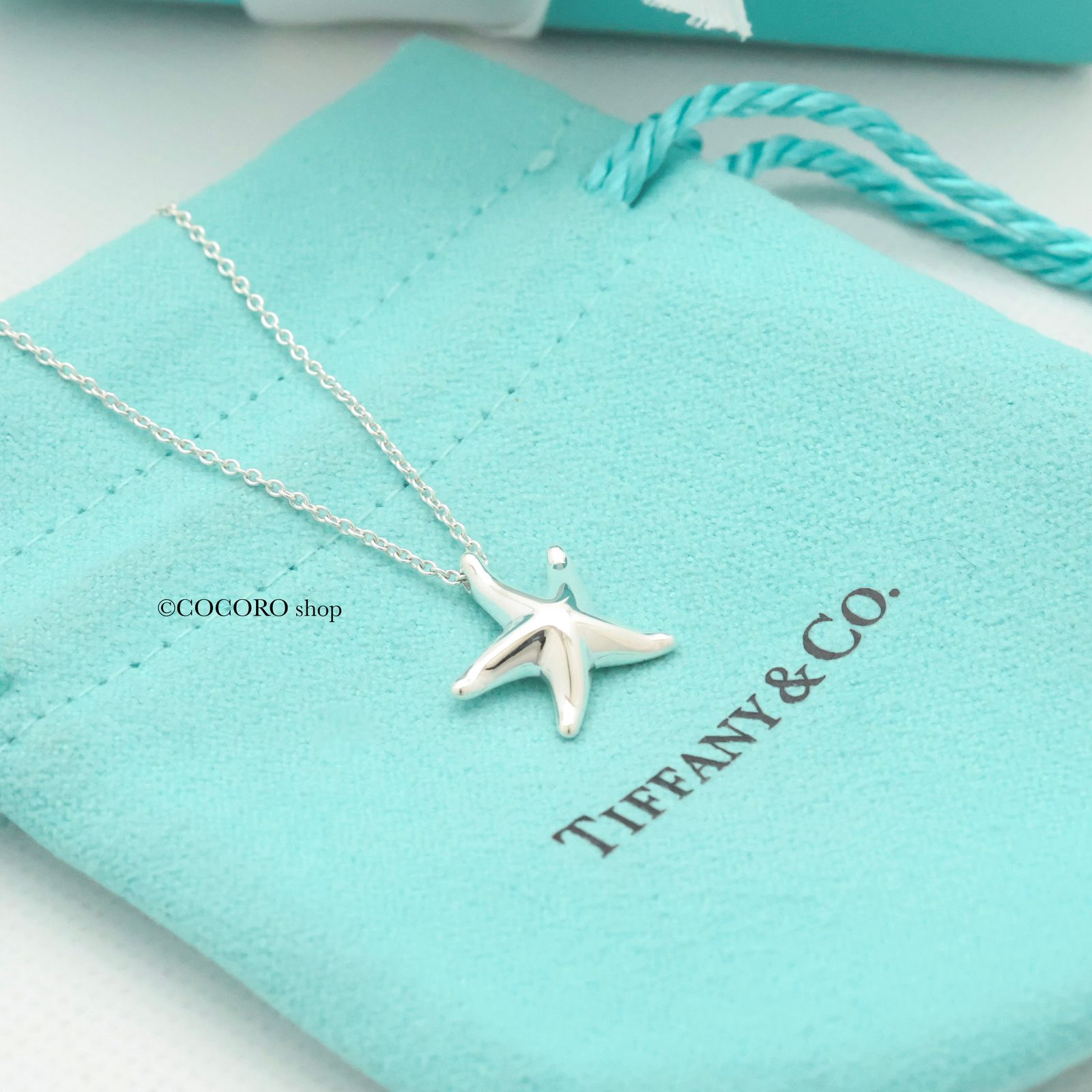 ティファニー TIFFANY-Co. スター フィッシュ エルサペレッティ ネックレス AG925