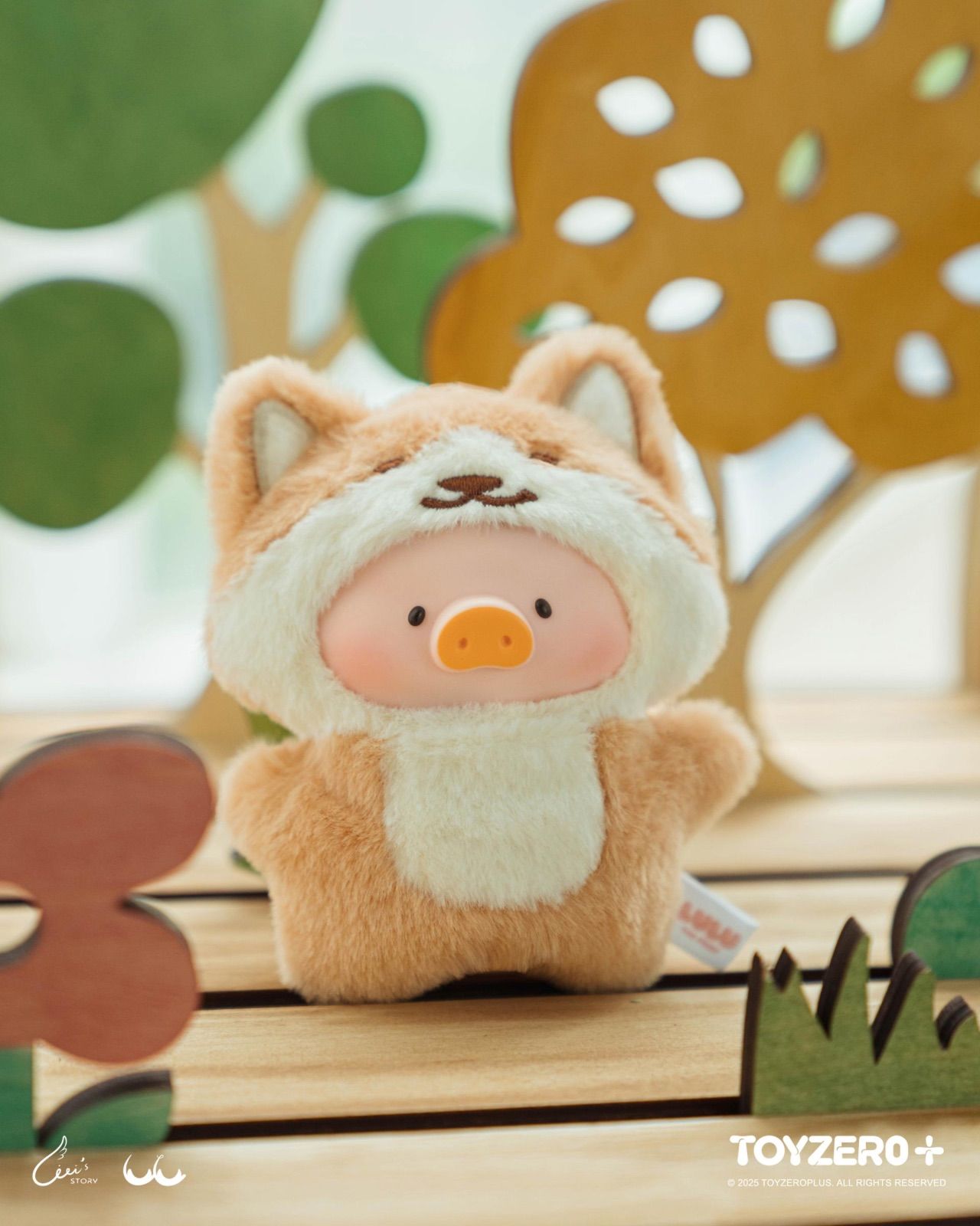 最新作 lulu子豚 PVCフェイス ぬいぐるみキーホルダー 動物バージョン 最新作 lulu子豚 PVCフェイス ぬいぐるみキーホルダー 動物