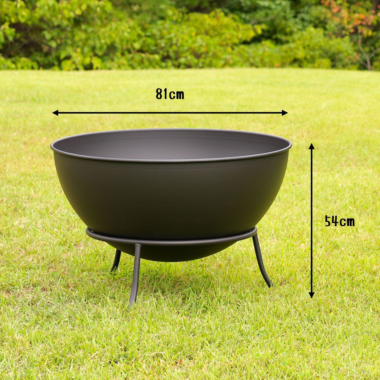 アウトレット Fire Pit BOWL ファイヤーピット 61cm Fire Pit BOWL ファイヤーピット・ボウル（焚火台）61cm