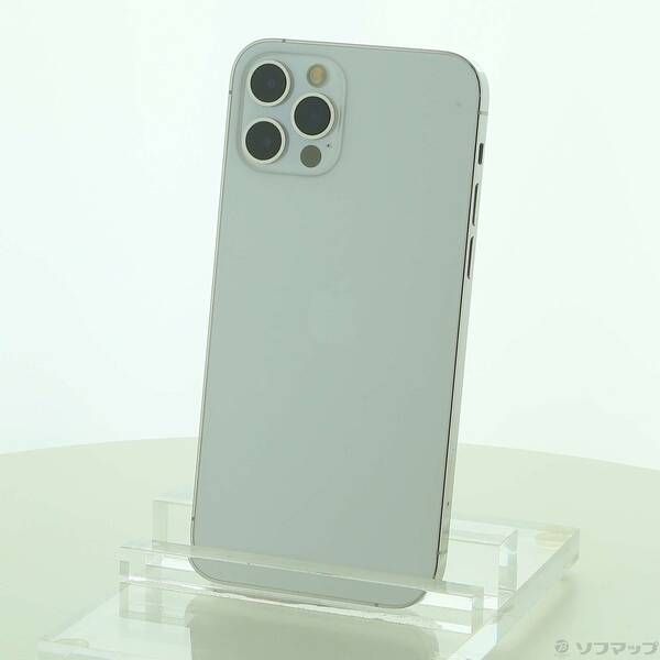 61651 iPhone12pro 128GB シルバー SIMフリー 中古品 本体のみ