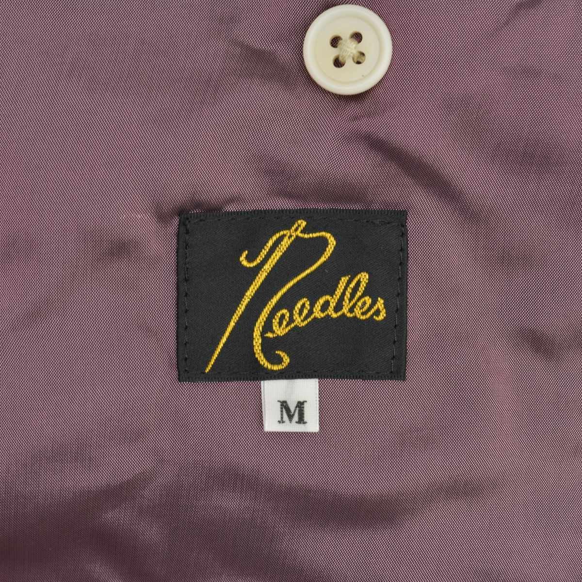 needles×STUDIOUS】KP330 D.B.Jacket-Poly Chambray オーバーサイズ