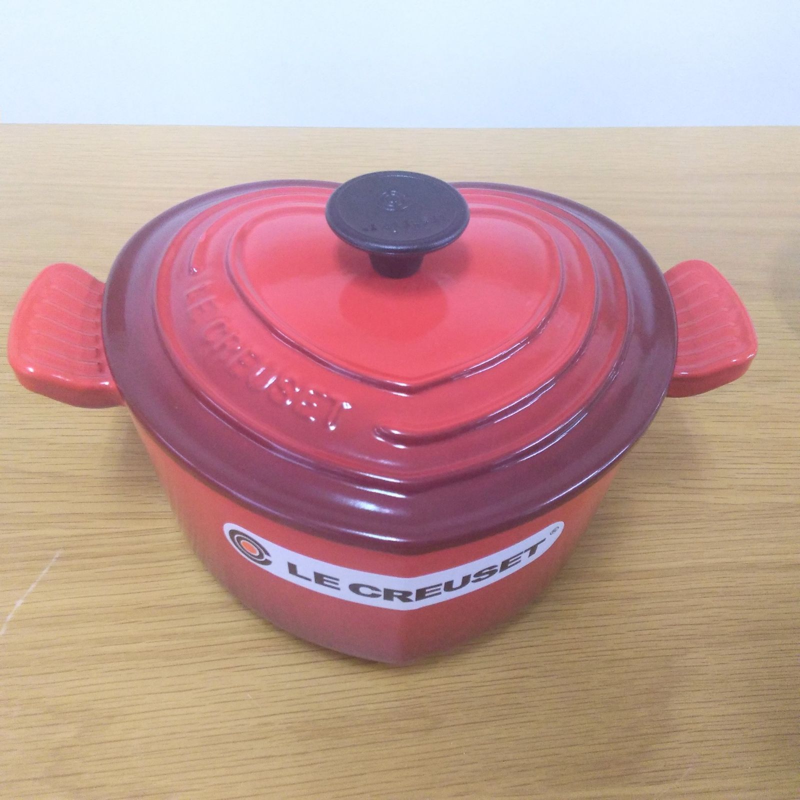 970】<<新品未使用>>ルクルーゼココットダムール レッド チェリー