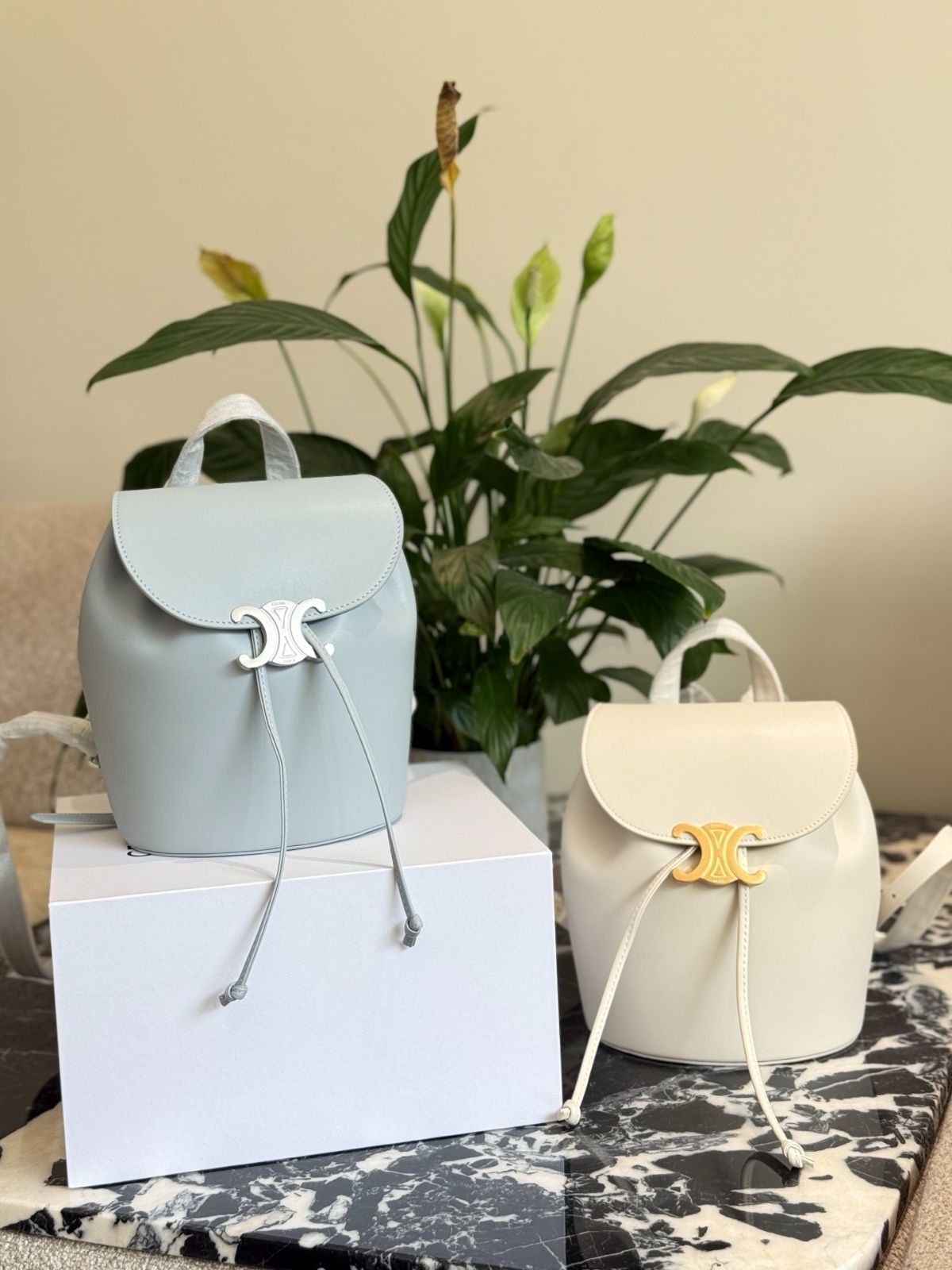 今日 CELINE New BONNIE Mini Backpack - ミニバックパック B