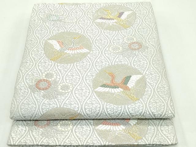 平和屋本店□極上 山口美術織物 皇室 伊勢神宮御用 西陣織 六通柄袋帯