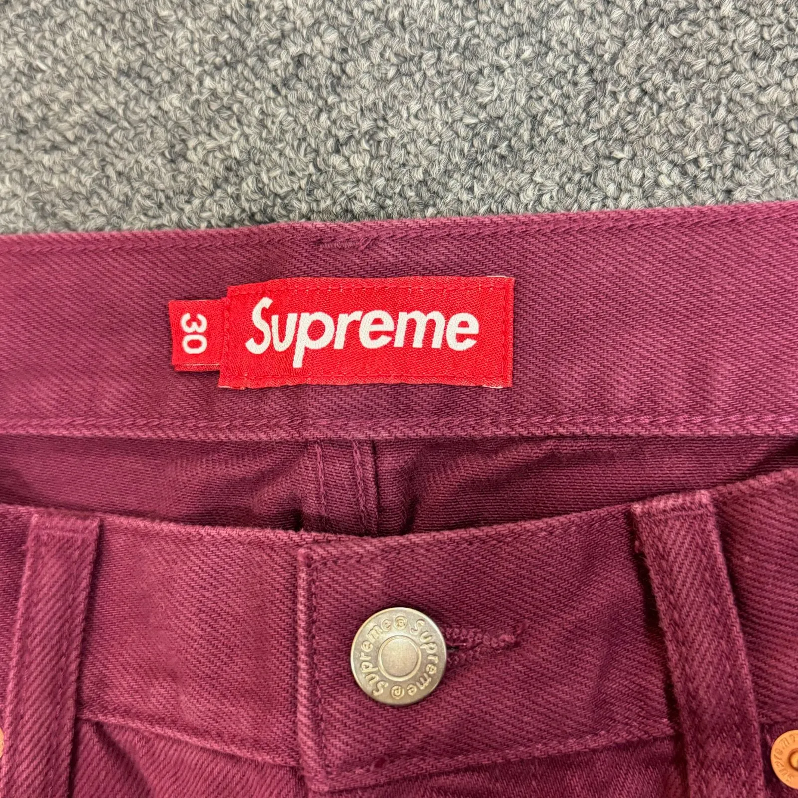 国内正規 Supreme 23AW Baggy Jean バギー ジーンズ デニムパンツ 
