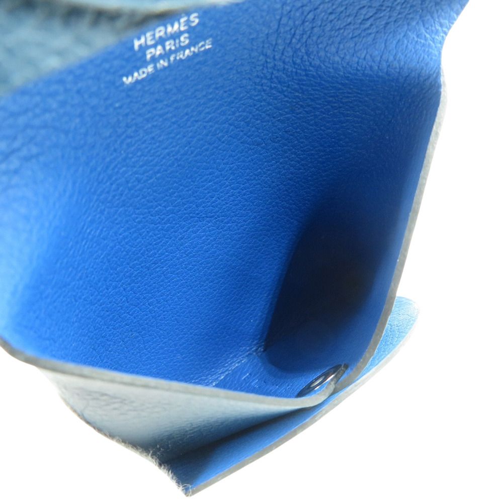 美品 エルメス バスティア ヴェルソ シェーブル シルバー金具