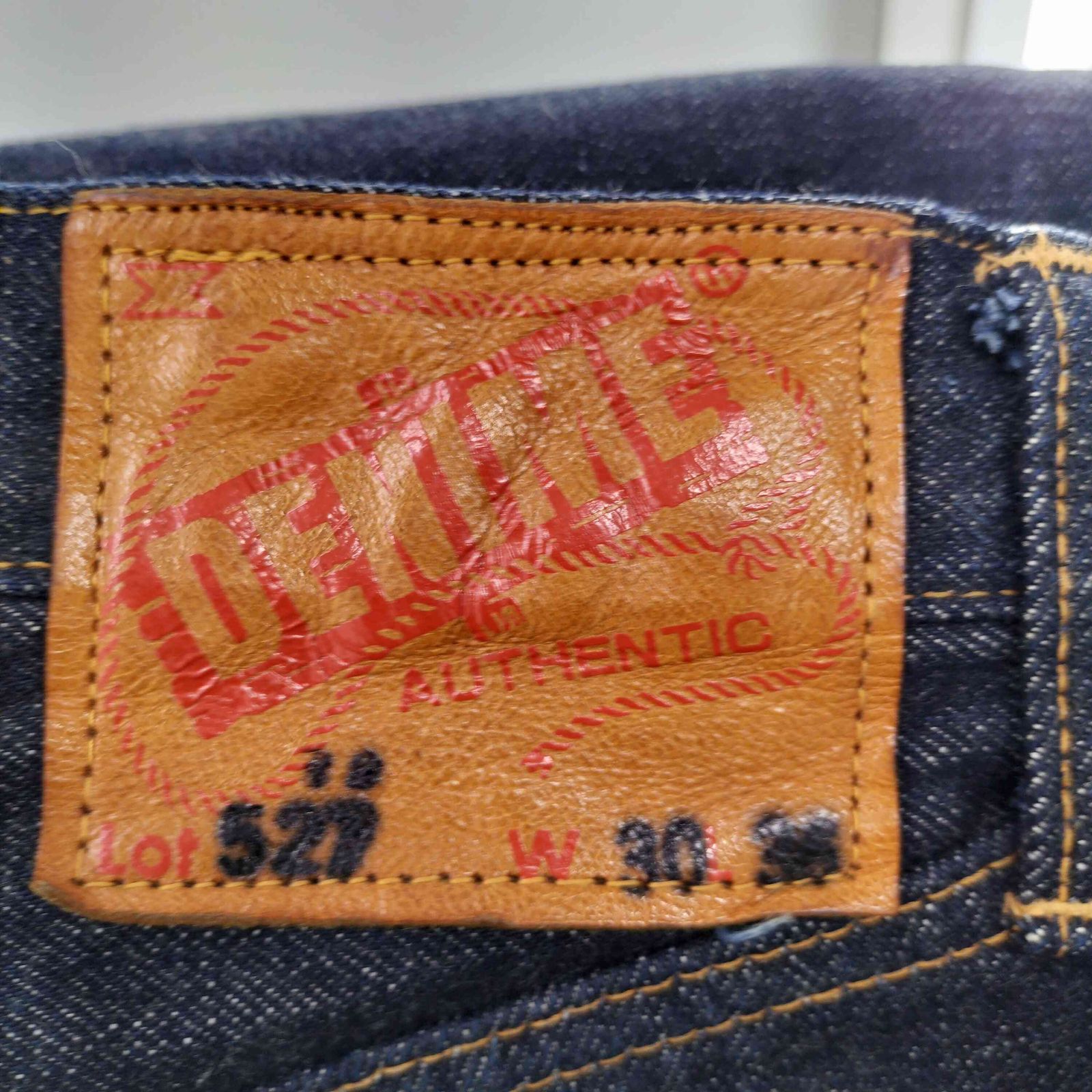 ドゥニーム Denime Lot527 ボタンフライデニムパンツ メンズ W30 