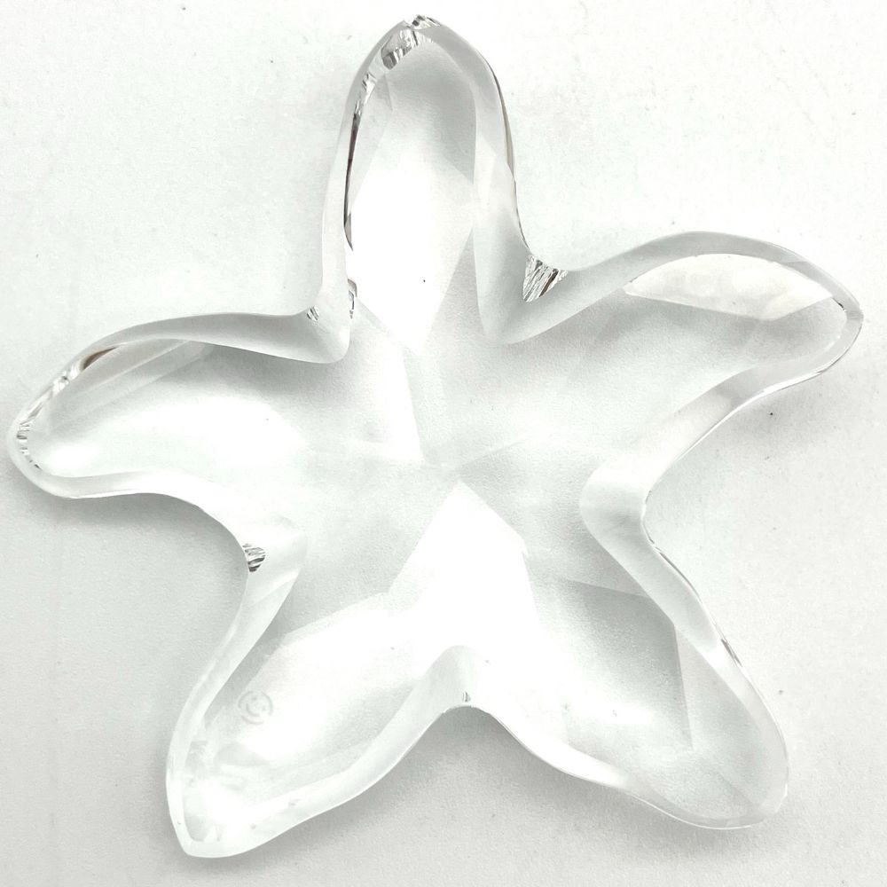 SWAROVSKI - スワロフスキー SWAROVSKI 海セット バタフライフィッシュ ヒトデ コンクシェル オブジェ 置物 670819 191690 191691【中古】 スワロフスキー SWAROVSKI 海セット バタフライフィッシュ