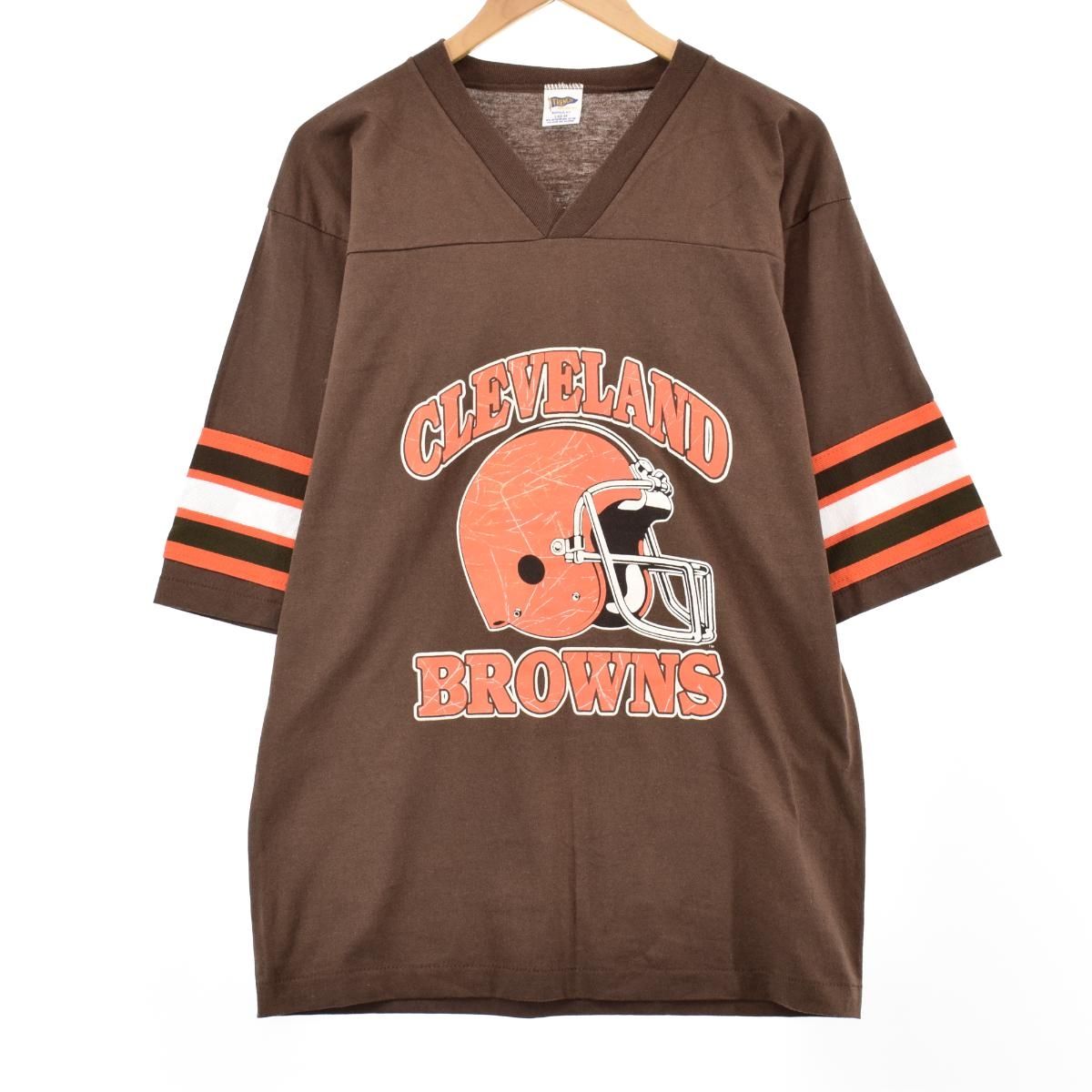 80年代 TRENCH NFL CLEVELAND BROWNS クリーブランドブラウンズ